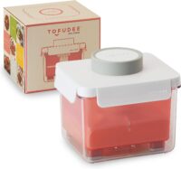 TOFUDEE Tofu Press with IntelliSpring. Patent Tofu Presser & Vegan Food Strainer, Silken Tofu to Extra Firm Tofu Maker & Tofu Mold Kitchen Gadget