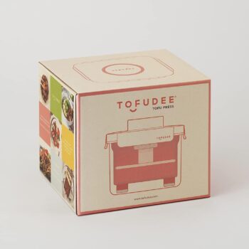 TOFUDEE Tofu Press with IntelliSpring. Patent Tofu Presser & Vegan Food Strainer, Silken Tofu to Extra Firm Tofu Maker & Tofu Mold Kitchen Gadget